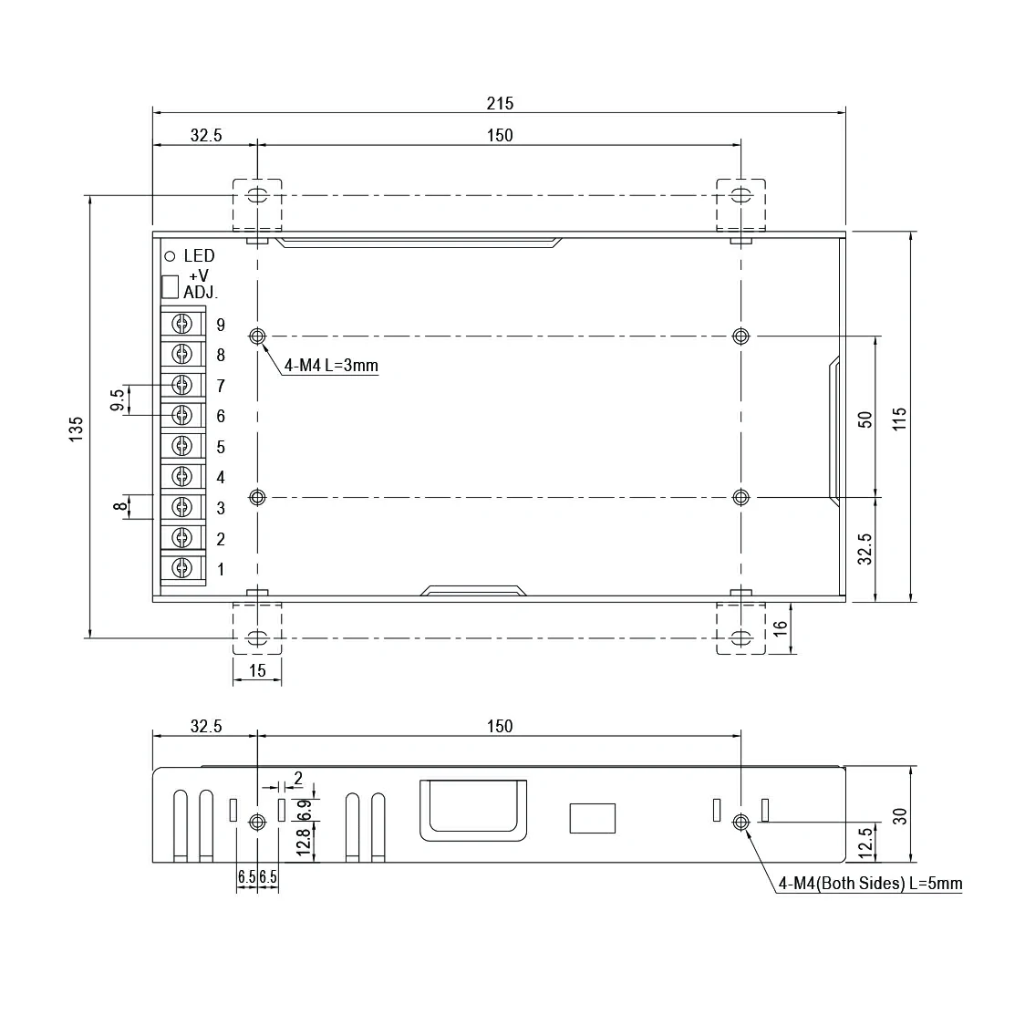 LRS-200-SPEC DIMENSION