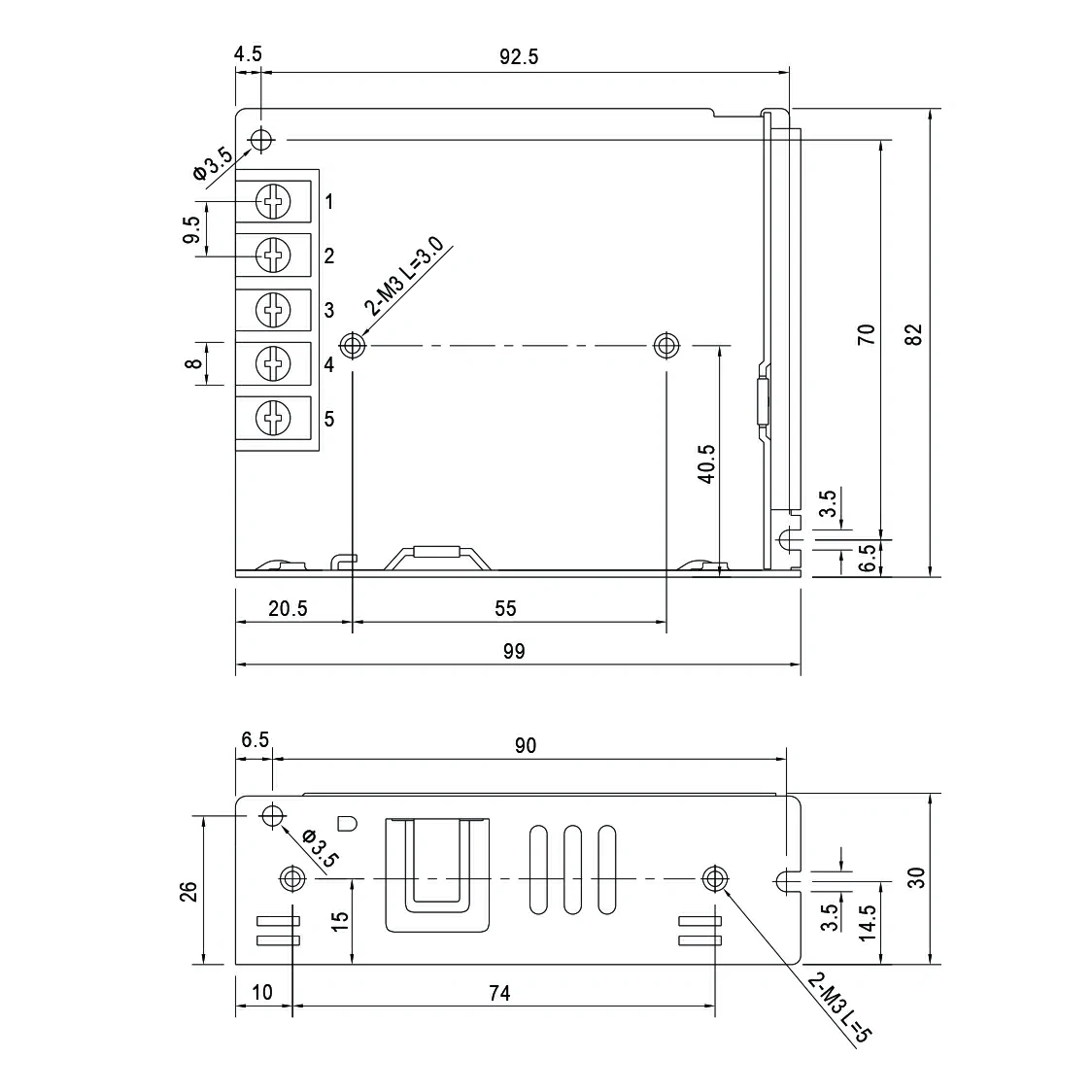 LRS-35-SPEC Dimension